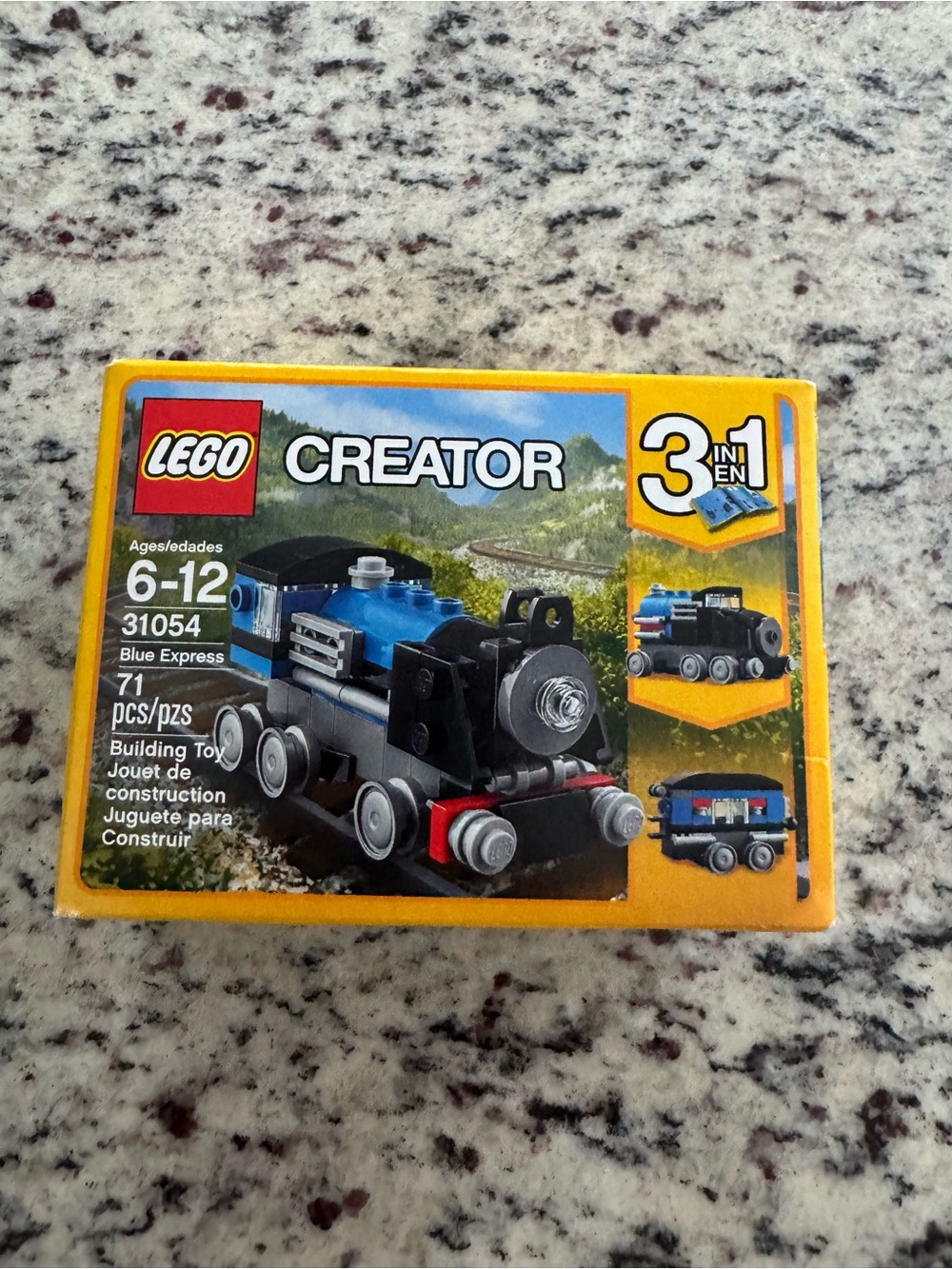 Lego Creator Blue Express Train Building Set 31054